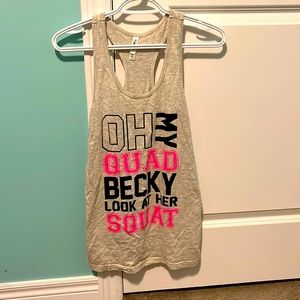 Medium Sofra grey printed active wear